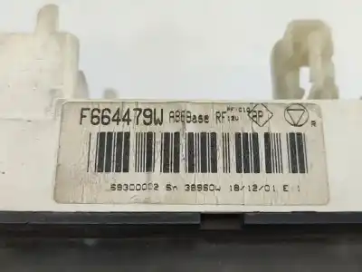 Peça sobressalente para automóvel em segunda mão comando de sofagem (chauffage / ar condicionado)  por citroen c3 1.4 referências oem iam f664479w  