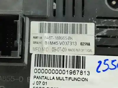 Автозапчасти б/у многофункциональный дисплей за ford fiesta (cb1) ambiente ссылки oem iam 8a6t18b955bk  