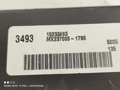 Автозапчастина б/у клімат-контроль для cadillac srx sports edition tracción total посилання на oem iam 15233493  