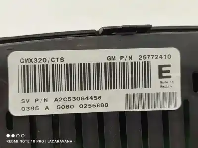 Автозапчастина б/у панель інструментів для cadillac srx sports edition tracción total посилання на oem iam 25772410