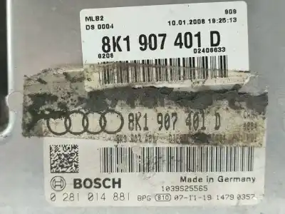 Second-hand car spare part ecu engine control for audi a5 coupe (8t) 2.7 tdi oem iam references 0281014881  
