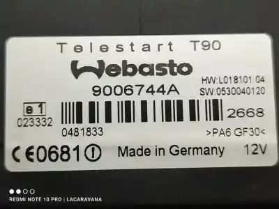 Peça sobressalente para automóvel em segunda mão módulo eletrônico por land rover range rover (lm) tdv8 hse referências oem iam 9006744a  
