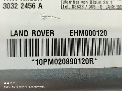 Автозапчасти б/у подушка безопасности передняя правая за land rover range rover (lm) td6 hse ссылки oem iam ehm000120  