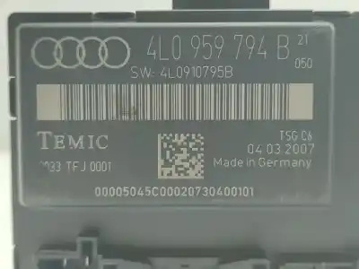 Автозапчасти б/у электронный модуль за audi q7 (4l) 3.0 tdi ссылки oem iam 4l0959794b