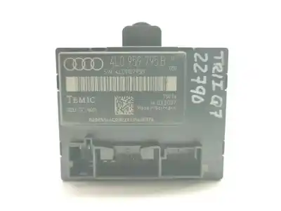 Автозапчасти б/у электронный модуль за audi q7 (4l) 3.0 tdi ссылки oem iam 4l0959795b