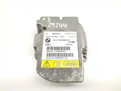 Peça sobressalente para automóvel em segunda mão centralina de airbag por bmw x3 (e83) 3.0 turbodiesel cat referências oem iam 0285001870