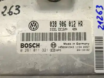 Автозапчастина б/у ебу контролер двигуна для skoda fabia (6y2/6y3) comfort посилання на oem iam 0281011321  