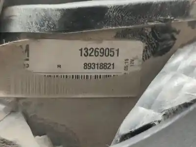 Second-hand car spare part right tailgate light for opel corsa d selective oem iam references 13269051  