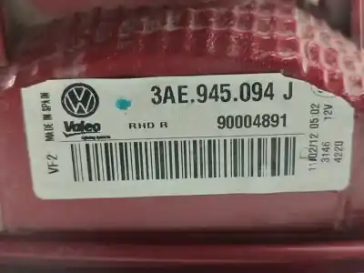 Автозапчастина б/у внутрішній правий завод для volkswagen passat b7 (362) 2.0 tdi посилання на oem iam 3ae945094j   Автозапчастина б/у внутрішній правий завод для volkswagen passat b7 (362) 2.0 tdi посилання на oem iam 3ae945094j