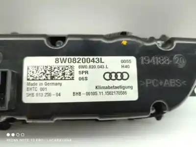 Second-hand car spare part climate control for audi a4 b9 (8w2, 8wc) 2.0 tdi oem iam references 8w0820043l  