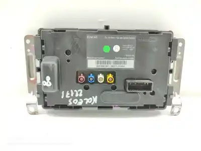Second-hand car spare part multifunction display for renault koleos privilege oem iam references 259154618r  
