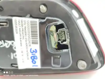 Second-hand car spare part interior left tailgate light for renault kadjar business oem iam references 265553530r  