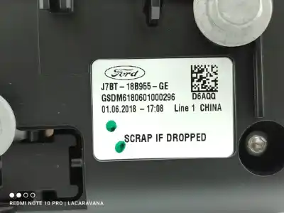 Piesă de schimb auto la mâna a doua ECRAN DISPLAY MULTIFUNCȚIONAL DISPLEI pentru FORD KA+  Referințe OEM IAM J7BT18B955GE  