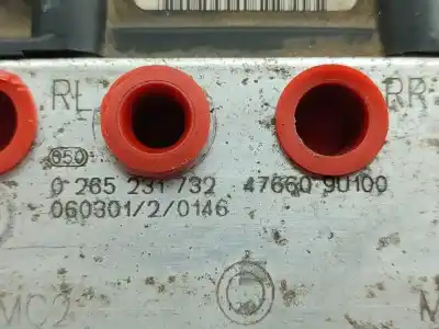 Peça sobressalente para automóvel em segunda mão abs por nissan note (e11e) acenta referências oem iam 476609u100  