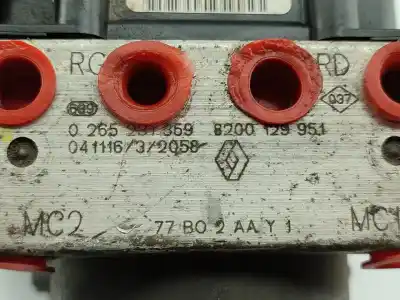 Peça sobressalente para automóvel em segunda mão abs por renault modus confort dynamique referências oem iam 8200129951  