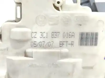 Second-hand car spare part front right door lock for audi q7 (4l) 3.0 tdi oem iam references 3c1837016a  