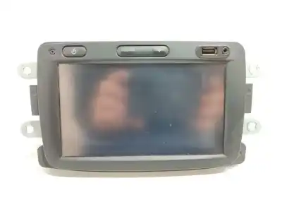 Peça sobressalente para automóvel em segunda mão sistema de áudio / rádio cd por dacia lodgy laureate referências oem iam 281151851r