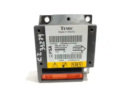 Second-hand car spare part airbag kit for citroen c2 sx oem iam references 9649003580  