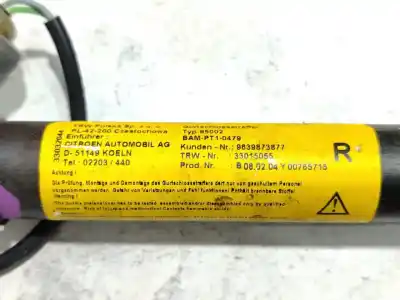 Second-hand car spare part airbag kit for citroen c2 sx oem iam references 9649003580  