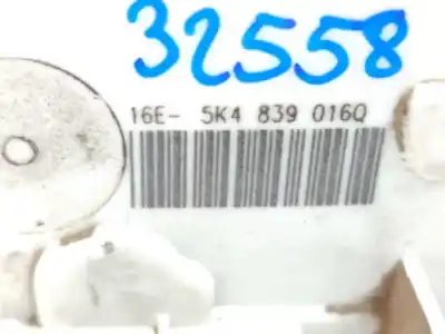 Peça sobressalente para automóvel em segunda mão fechadura da porta traseira direita por seat leon (5f1) i-tech ecomotive referências oem iam 5k4839016q