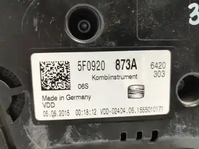 Peça sobressalente para automóvel em segunda mão quadrante por seat leon (5f1) i-tech ecomotive referências oem iam 5f0920873a   Peça sobressalente para automóvel em segunda mão quadrante por seat leon (5f1) i-tech ecomotive referências oem iam 5f0920873a
