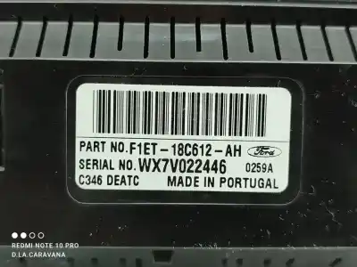 Second-hand car spare part CLIMATE CONTROL for FORD FOCUS III  OEM IAM references F1ET18C612AH  