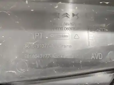 Автозапчастина б/у ОБРАБОТКА ПЕРЕДНІХ ПРАВІХ ДВЕРЕЙ для PEUGEOT RIFTER  Посилання на OEM IAM 9816791377  
