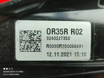 Автозапчасти б/у правый задний фонарь за kia xceed hibrido 118 kw 160 cv / 118 kw ссылки oem iam 92402j7350  