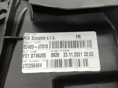 Автозапчасти б/у регулятор стекла переднего правого за kia xceed hibrido 118 kw 160 cv / 118 kw ссылки oem iam 82480j7010