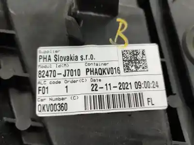 Автозапчасти б/у регулятор стекла переднего левого за kia xceed hibrido 118 kw 160 cv / 118 kw ссылки oem iam 82470j7010  