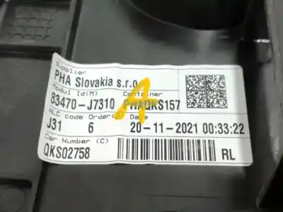 Автозапчасти б/у регулятор стекла заднего левого за kia xceed hibrido 118 kw 160 cv / 118 kw ссылки oem iam 83470j7310
