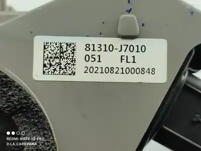 Автозапчасти б/у замок левой передней двери за kia xceed hibrido 118 kw 160 cv / 118 kw ссылки oem iam 81310j7010  