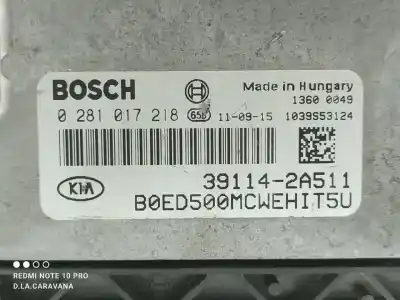 Автозапчасти б/у блок управления двигателем за kia cee'd fastback (ed) 1.6 crdi 90 ссылки oem iam 0281017218  