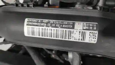 Second-hand car spare part complete engine for volkswagen golf vi cabriolet (517) advance 105 cv / 77 kw oem iam references cbz  