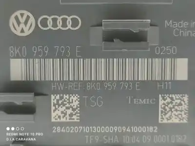 Автозапчастина б/у електронний модуль для audi a4 b8 (8k2) 2.0 tdi посилання на oem iam 8k0959793e Автозапчастина б/у електронний модуль для audi a4 b8 (8k2) 2.0 tdi посилання на oem iam 8k0959793e