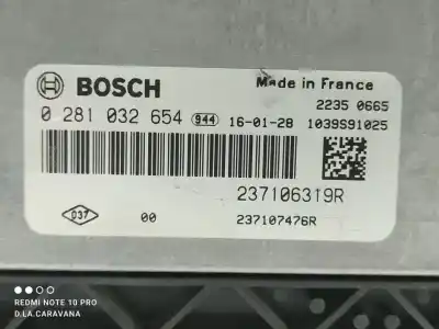 Second-hand car spare part ecu engine control for renault clio iv dynamique oem iam references 0281032654  