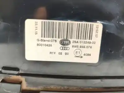 Second-hand car spare part interior rear right light for audi a4 b9 (8w2, 8wc) 2.0 tdi oem iam references 8w5945076