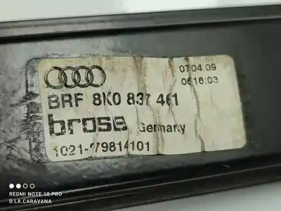 Автозапчастина б/у регулятор вікна передній лівий для audi a4 b8 (8k2) 2.0 tdi посилання на oem iam 8k0837461 Автозапчастина б/у регулятор вікна передній лівий для audi a4 b8 (8k2) 2.0 tdi посилання на oem iam 8k0837461
