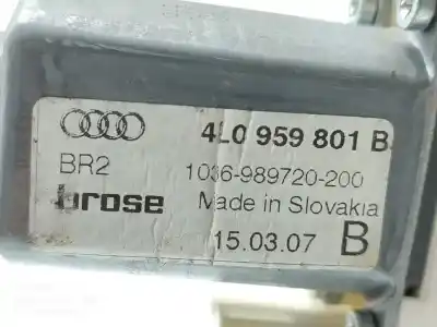 Автозапчасти б/у мотор переднего левого стекла за audi q7 (4l) 3.0 tdi ссылки oem iam 4l0959801b