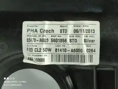 Автозапчасти б/у регулятор стекла заднего левого за hyundai i30 ranchera familiar (gd) 1.4 crdi ссылки oem iam 83470a6020  