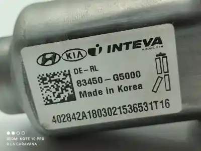 Peça sobressalente para automóvel em segunda mão motor elevador vidro traseiro esquerdo por kia niro business referências oem iam 83450g5000  