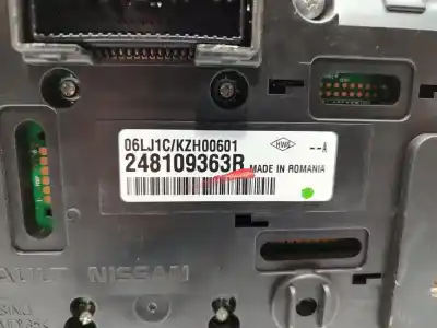 Peça sobressalente para automóvel em segunda mão quadrante por renault captur ii intens referências oem iam 248109363r  