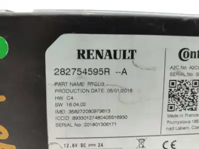Автозапчастина б/у електронний модуль для renault talisman icon посилання на oem iam 282754595r  