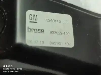 Автозапчасти б/у регулятор стекла переднего левого за opel astra j gtc sportive ссылки oem iam 13260143  