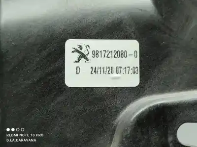 Second-hand car spare part passenger side right window regulator for opel combo cargo (e) edition oem iam references 9817212080  