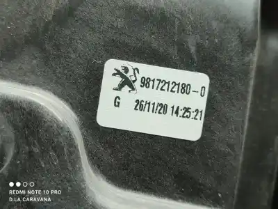 Second-hand car spare part driver left window regulator for opel combo cargo (e) edition oem iam references 9817212180  