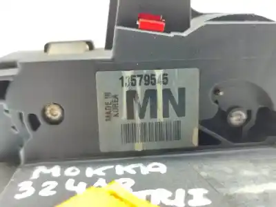 Pezzo di ricambio per auto di seconda mano serratura porta posteriore sinistra per opel mokka x selective start/stop riferimenti oem iam 13579545