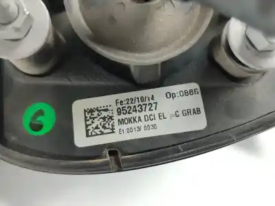 Second-hand car spare part right rearview mirror for opel mokka x selective start/stop oem iam references 95243727  