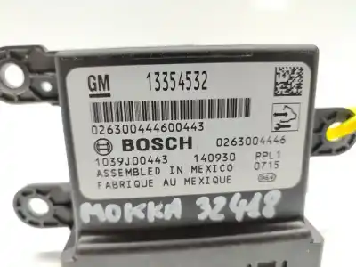 Pezzo di ricambio per auto di seconda mano modulo elettronico per opel mokka x selective start/stop riferimenti oem iam 13354532  