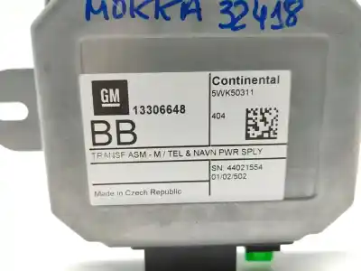 Pezzo di ricambio per auto di seconda mano modulo elettronico per opel mokka x selective start/stop riferimenti oem iam 13306648